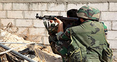 Syrian Army Repels Attack in South, Kills More Terrorists in North