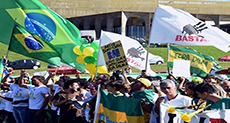 Brazil Faces Protests as Impeachment Vote Looms
