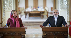 EU’s Mogherini in Iran Capital for Talks
