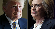 US Elections: Trump Wins All 5 States, Clinton 4 