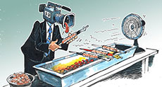 The Fire Consumes Those behind the Media War...

