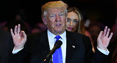 Trump Urges Republican Unity as He Eyes Clash with Clinton
