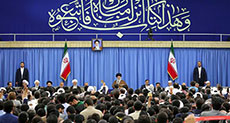 Imam Khamenei: Some Regional Govts Betraying Muslims
