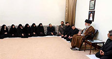 Imam Khamenei Receives Family of Leader Martyr Mustafa Badreddine
