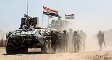 Iraqi Forces, Popular Mobilization Forces Slice through Daesh Fortifications around Fallujah