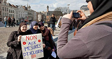 EU Court: Firms can Ban Muslim Headscarf!
