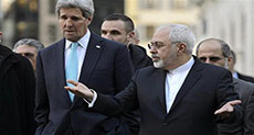 Kerry Meets Zarif over Nuke Deal Sanctions