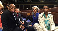 Democrats Stage House ’Sit-In’ Over Guns
