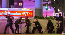 11 Texas Officers Shot, 4 Dead in ’Sniper’ Attack