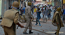 Kashmir Curfew Continues Amid Tensions