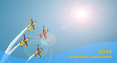 100 Planes Stage Airshow in Romania
