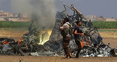 Russia Copter Shot down over Syria’s Idlib, Five on Board Dead
