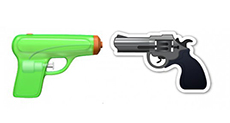 Water Pistol Emoji Replaces Revolver!
