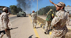 Libya Government Forces Advance in Daesh Bastion

