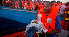 Thousands of Migrants Rescued Off Libya
