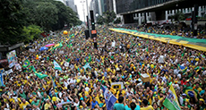 Mass Protests in Brazil against New President 