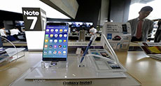 Samsung Shares Slide as Note 7 Recall Takes Toll