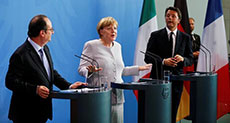 EU Meeting: Merkel Warns of Critical Condition, Hollande Tackles Defense 