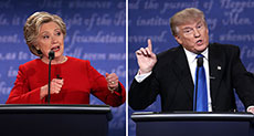 US 2016 Presidential Election: Trump, Clinton Clash in First Debate, Clinton Wins