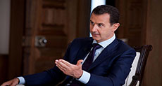 Al-Assad: Europe Is Absent From Political Map