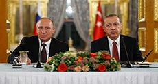 Putin: Russia, Turkey Call for Urgent End to Syria Bloodshed