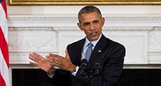 Obama to Discuss Bombing Syrian Military Positions