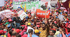 Rallies in Venezuela Support Maduro’s Budget Plan