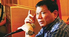 Philippines’ Duterte to Stop Swearing after Divine Threat