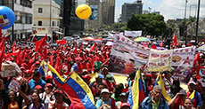 Massive Rallies Support Venezuelan Government