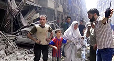 Militant Shell Humanitarian Syria Corridor