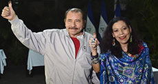 Nicaragua President on Course for 3rd Consecutive Term