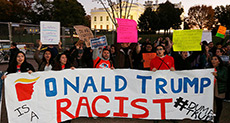 Anti-Trump Protests for Second Night Sweep Nation