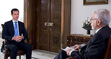 Syrian President: Trump Natural Ally If Terror Battle Vows Carried Out