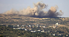 ’Israel’ Attacks Syria to Support Terrorists