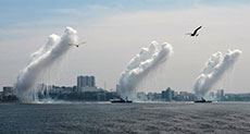 Russian Warships Deployed near Crimea for Ukrainian Missile Tests