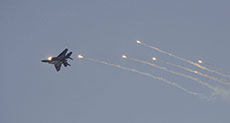 ’Israeli’ Warplanes Attack Syrian Airbase near Capital