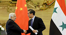 China Set to Keep Providing Support to Syria