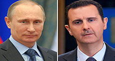 Putin Calls Al-Assad, Congratulates Him on Aleppo Liberation