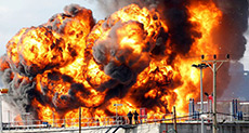 Large Fire Breaks Out in Haifa Oil Refineries