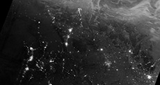 Spectacular Burst of Northern Lights Captured over Canada