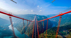 World’s Highest Bridge Opens in China