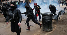 Clashes in Washington as Trump Takes Office, 200+ Arrested 