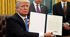 Trump Signs Executive Order to Pull Out of Trans-Pacific