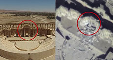 Russia Releases Drone Footage of Palmyra Destruction