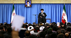 Imam Khamenei Praises High Turnout in Rallies Marking Revolution’s Anniv.