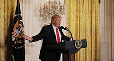 Trump on Russia: Getting Along Is Great, Sinking Their Ship Isn’t 