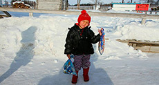 Child, 4 YO, Hiked Miles in Freezing Siberia to Aid Sick Grannie