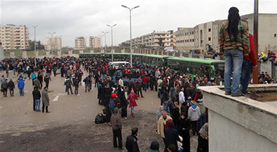 Syrian Crisis: 2nd Group of Militants Start Leaving Homs