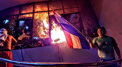 Protesters Set Paraguay Congress Ablaze, Clashes Leave 30 Injured