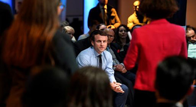 France’s Macron Preaches Hope to Gritty Suburbs